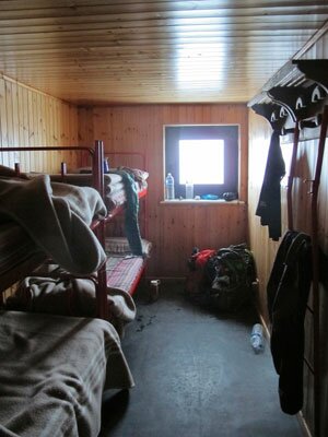 An Alpine dorm room