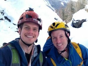 Gearing up in Cogne with Charlie