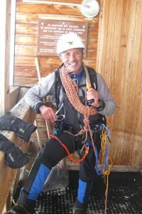 Graham, an incredible climbing partner from last year