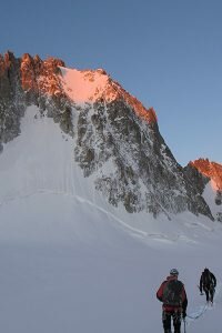 An amazing climb from last year, the North Face of the Tour Ronde