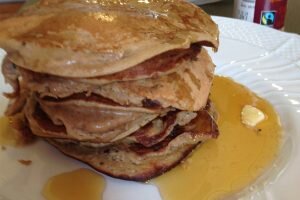 Banana and Peanut Butter Pancakes