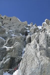 Traverse of Pointe Lachenal