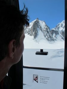 The North Face of the Tour Ronde, a dream peak for Sophie and I