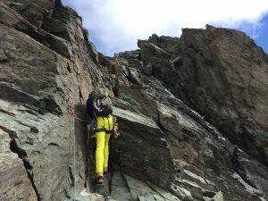 Climbing the Stüdlgrat