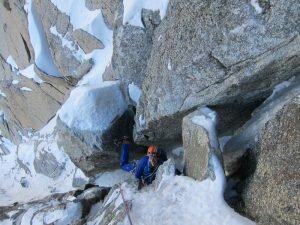 Pulling shapes on the crux mixed section