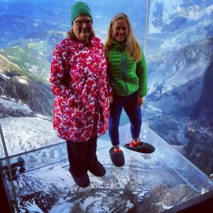 Sophie and her mother Stepping into the Void