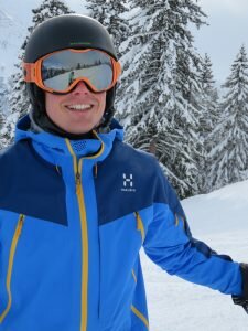Happy in the mountains