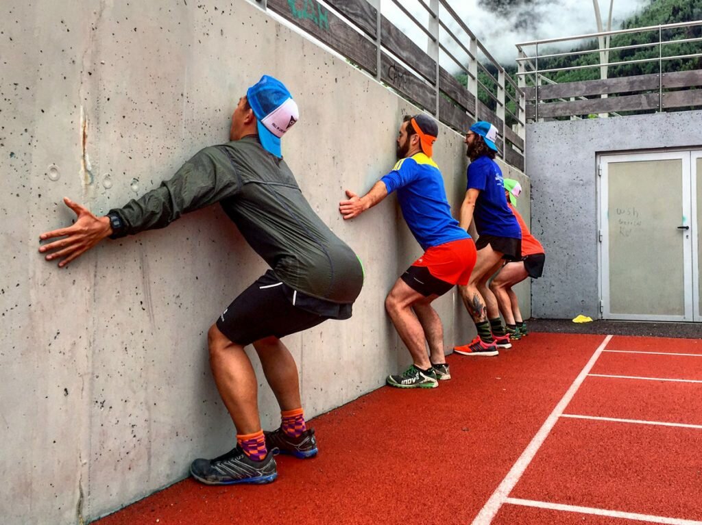 Up close and personal with Wall Squats