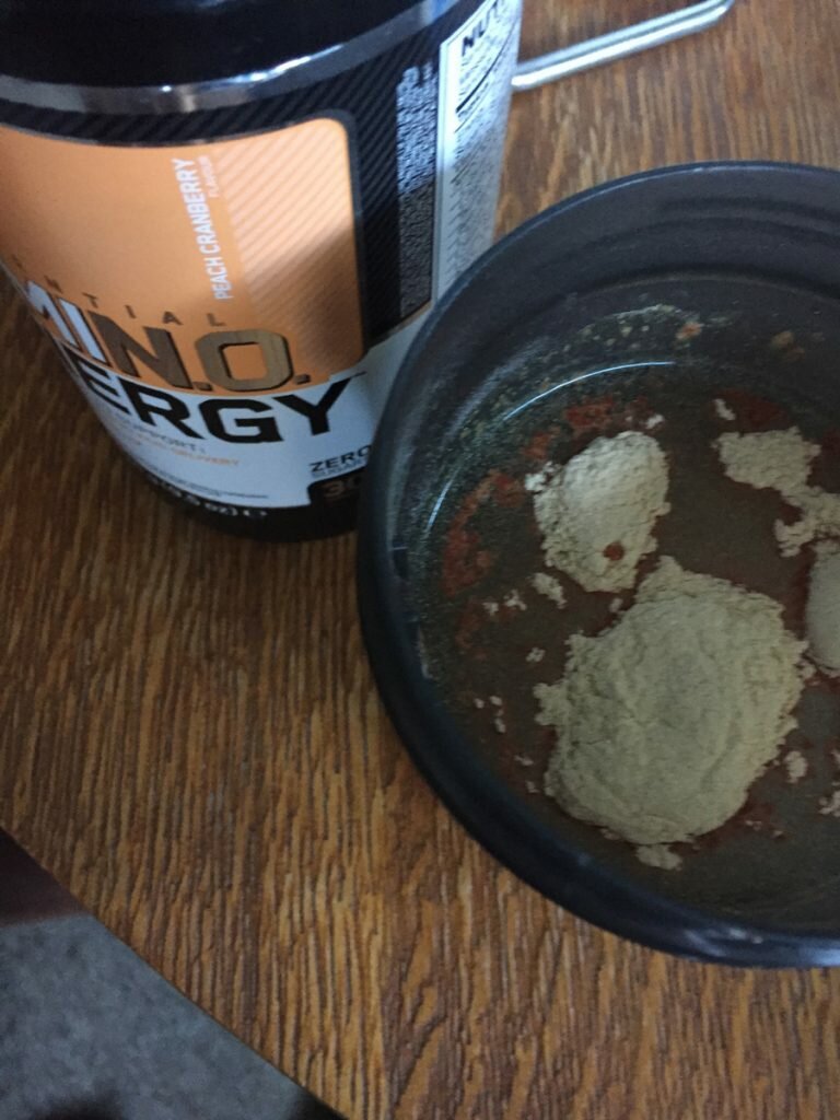 Pre-run BCAAs