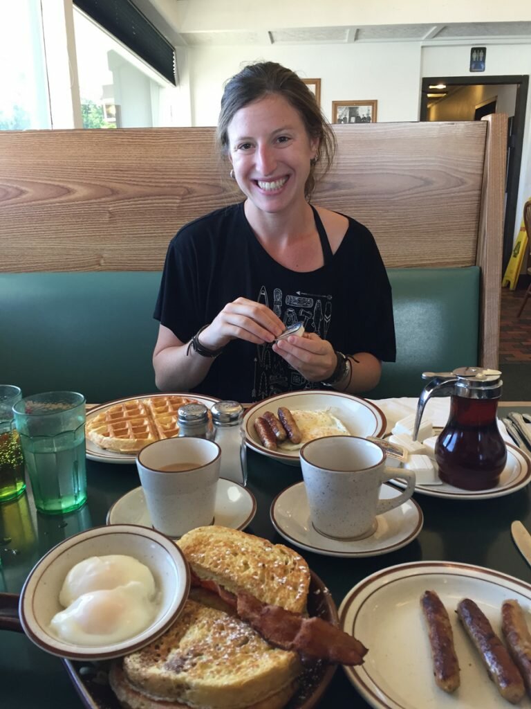 A little light breakfast