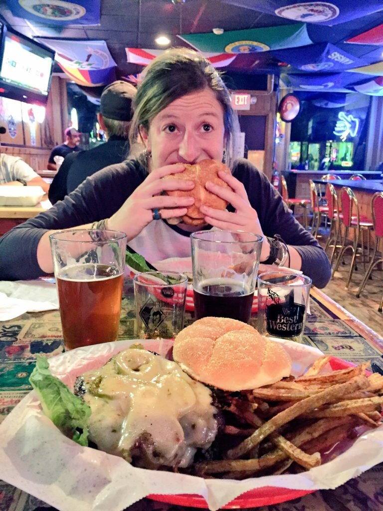 Beer, bourbon and burgers