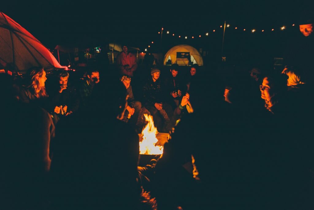 A real festival vibe from the first moment. Photo Ben Read