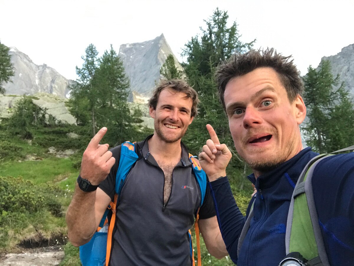 Yep, we climbed that!