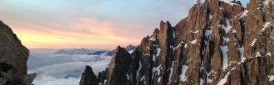 Climbing the Frendo Spur - A very civilised affair